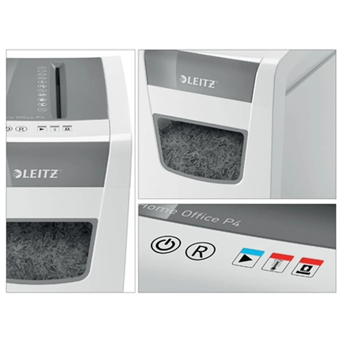 Leitz 80010000 IQ slim home office iratmegsemmisítő konfetti 4x28 mm P-4 10 lap A4 23 l #5