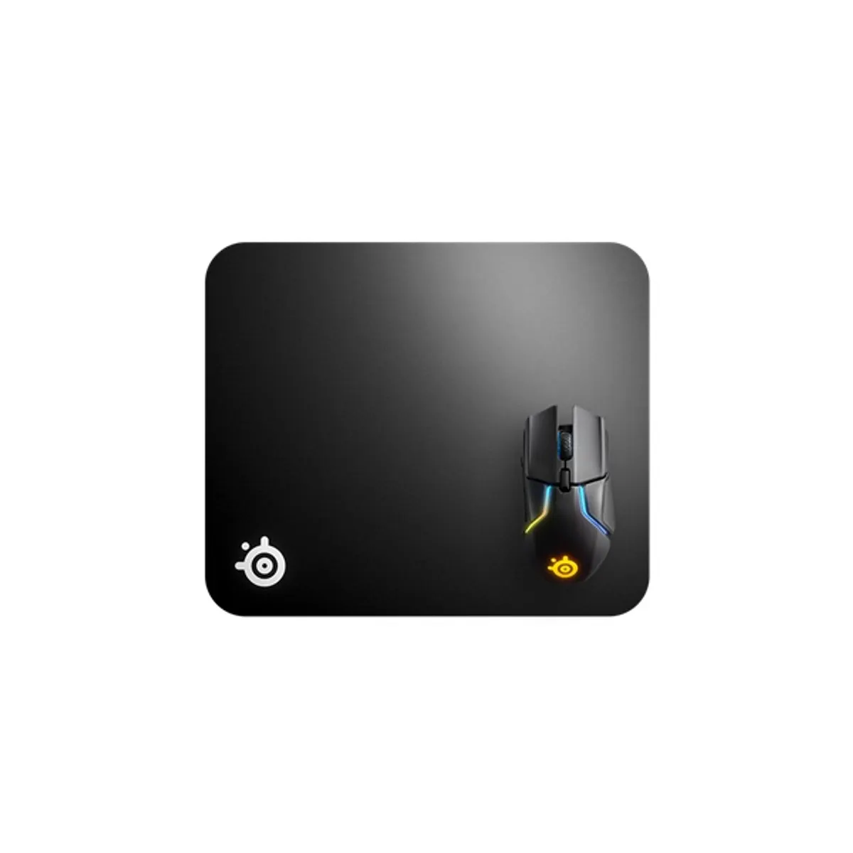 SteelSeries 63821 QcK Hard Pad polietilén fekete 320x270x3 mm csúszásmentes alap #1