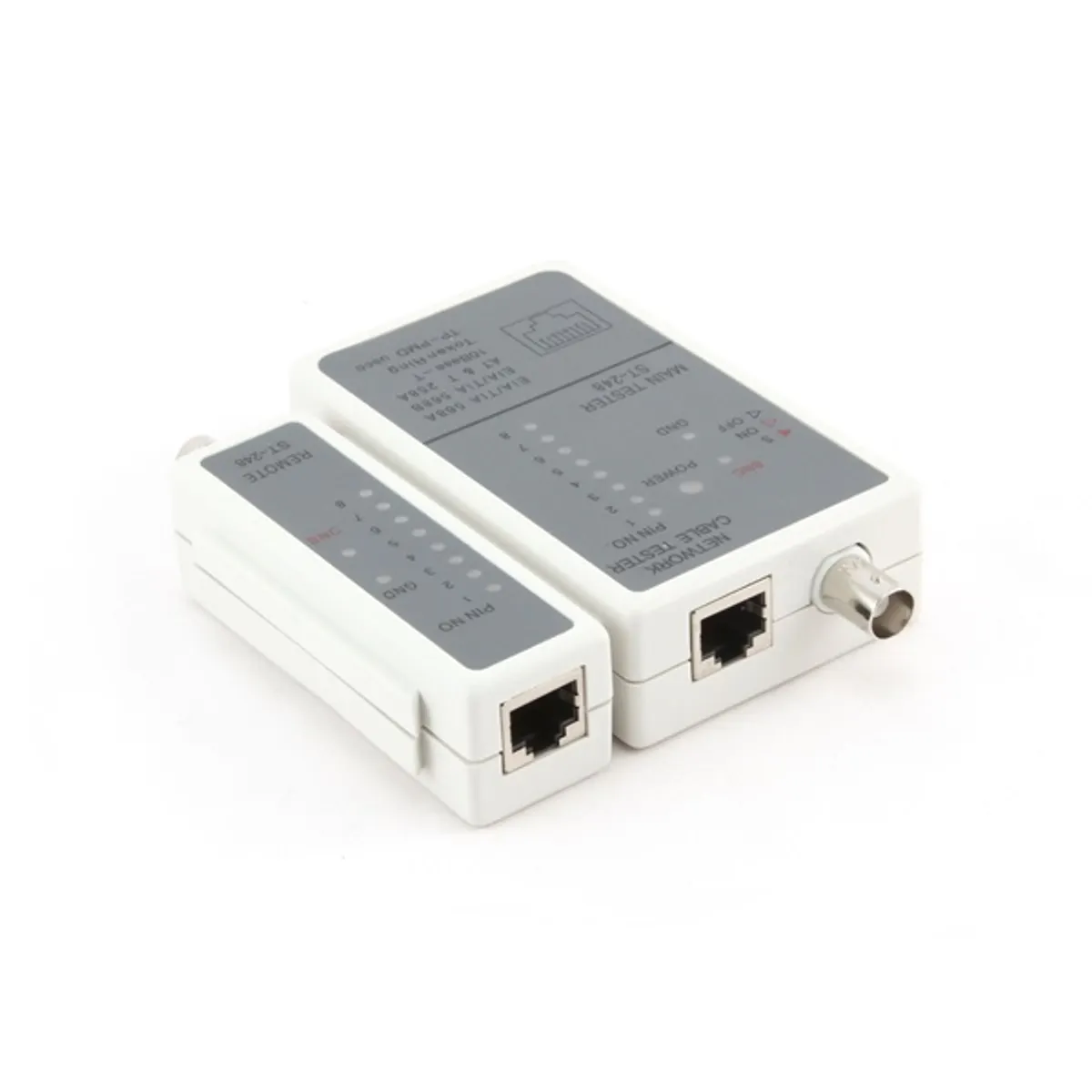 Gembird NCT-1 kábelteszter RJ45 és BNC fehér #1