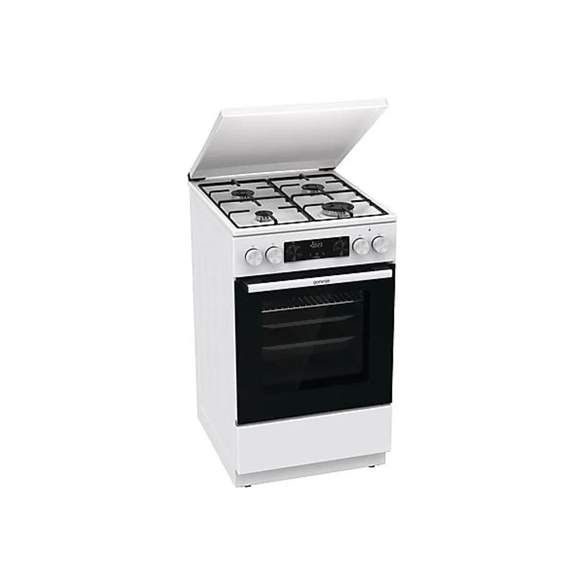 Gorenje GK5C42WJ 745422 fehér szabadonálló gáz és elektromos sütő és főzőlap, 4 főzőzóna, 62L sütő, grill, energiaosztály A, sütővilágítás #2