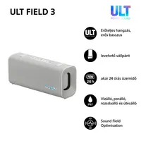 Sony SRSULT30W.CE7 ULT Field 3 Bluetooth hangszóró IP67 24 óra üzemidő 5200 mAh Type-C #4