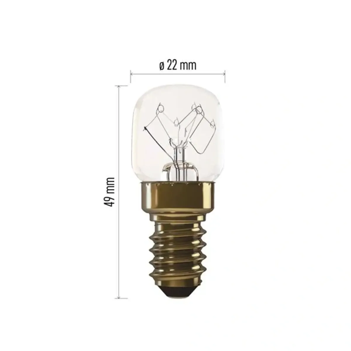 Emos Z6915 Sütő izzó E14 15W 580 lm G #5