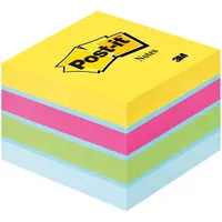 POST-IT 7100172396 kockatömb 51x51 mm 400 lapok öntapadós többszínű PEFC
