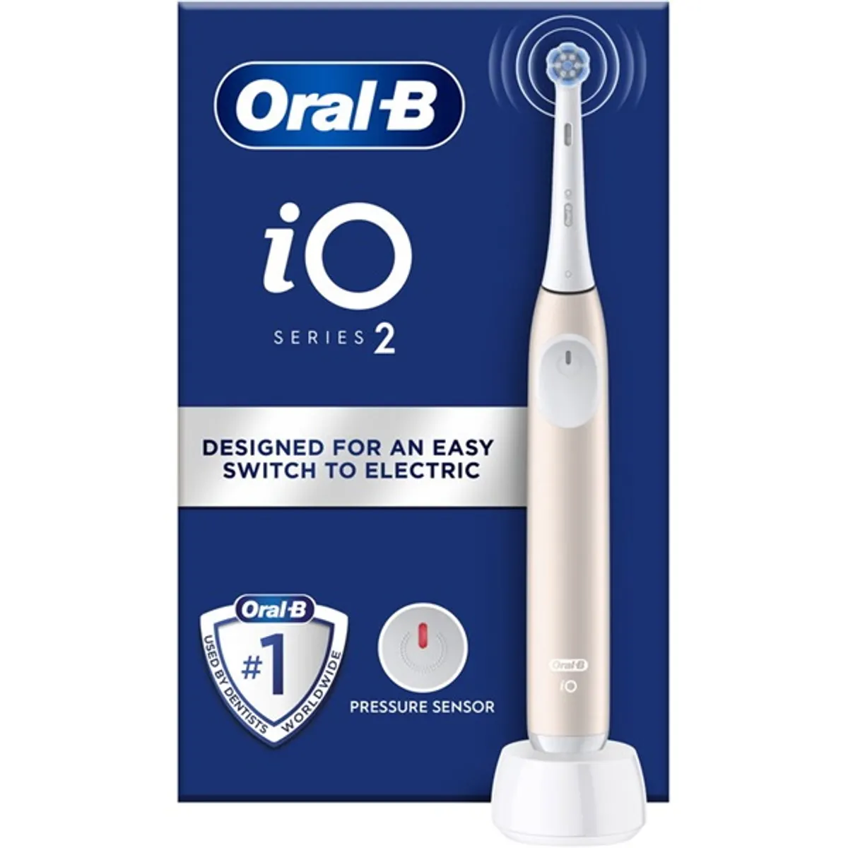 Oral-B 10PO010454 iO2 Series Calm pink elektromos fogkefe Alap szín rózsaszín #1