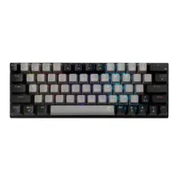 White Shark WS GK-002713V2-G-B/R-HU Wakizashi 2 szürke-fekete mechanikus piros kapcsolók USB RGB