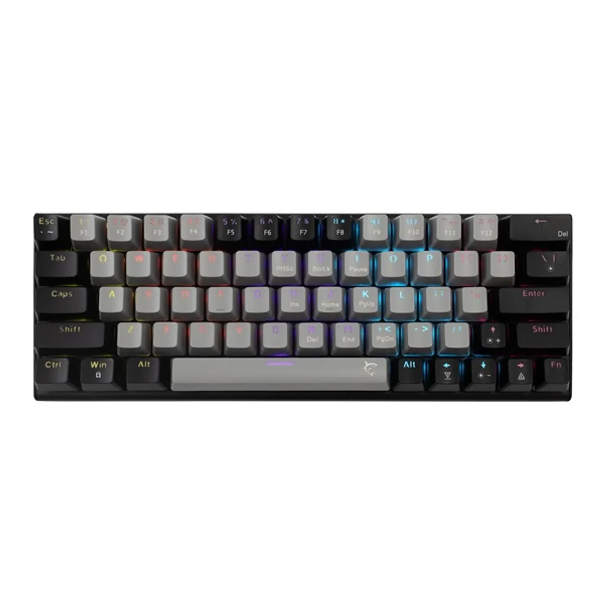 WHITE SHARK WS GK-002723V2-G-B/BL-HU Wakizashi 2 Mechanikus kék kapcsoló 63-64 billentyűs USB-C RGB HU kiosztás kábel 1,5 m #1