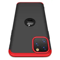 GKK GK0540 360 fokos védelem 3in1 iPhone 11 Pro fekete piros csúszásmentes #3