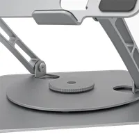 SBOX CP-31 Notebook állvány 360 fokban forgatható 5 kg alumínium szürke #5