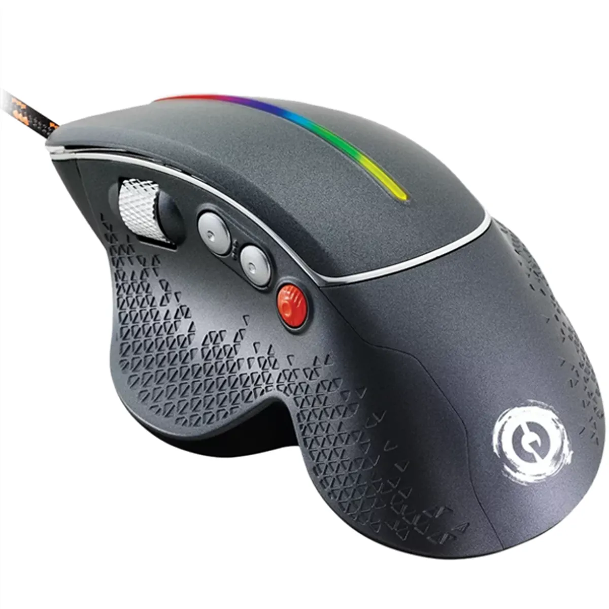 CANYON CND-SGM12RGB Apstar GM-12 optikai gamer egér 6 programozható gomb, 6400 DPI, USB, oldalgörgő, matt UV felület, RGB #4