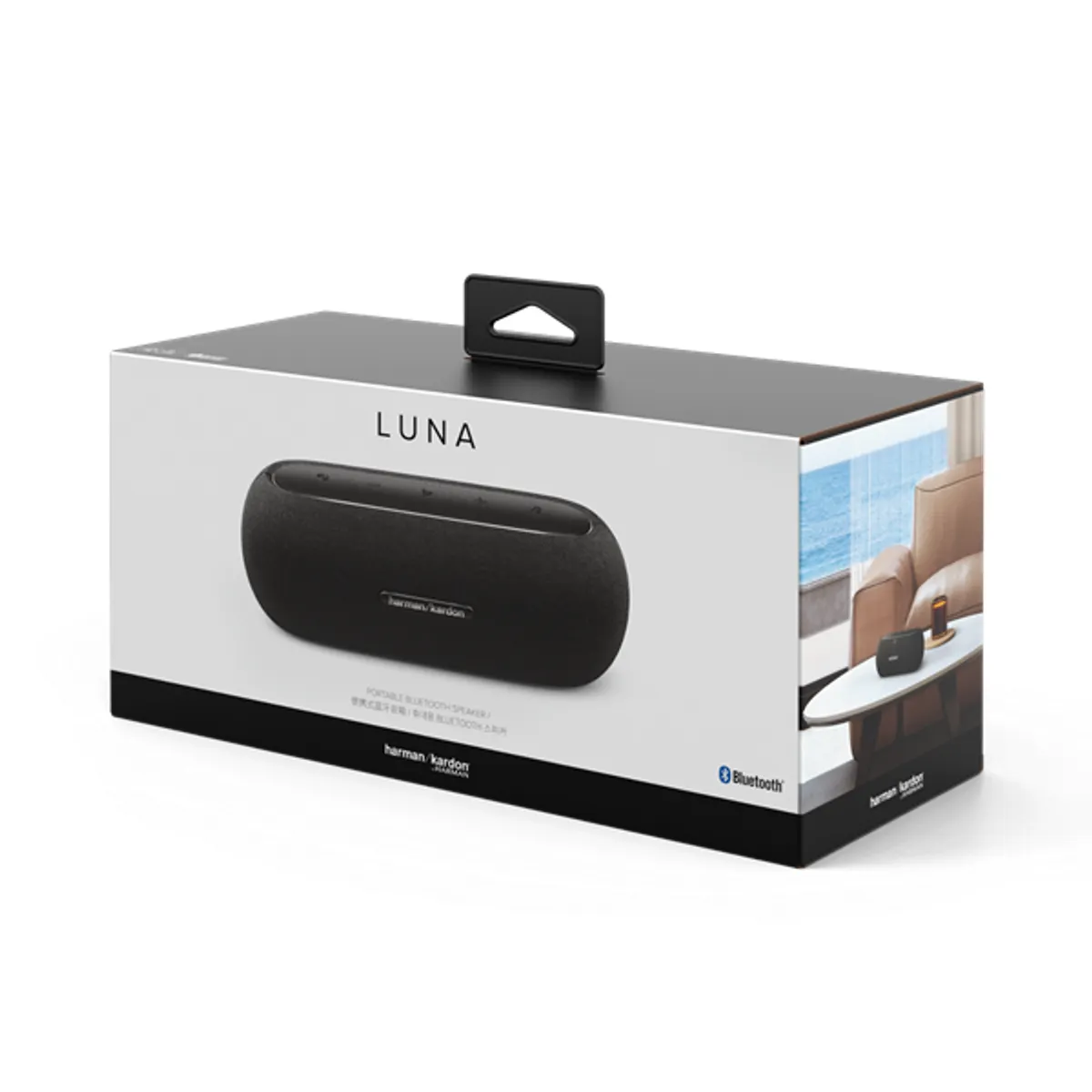 Harman Kardon HKLUNABLKEU Luna fekete IP67 12 óra Type-C 2,5 óra töltés Bluetooth #8