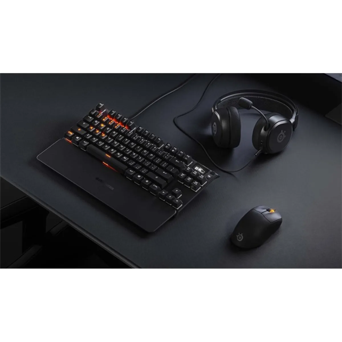 STEELSERIES 62426 Prime Mini Wireless optikai TrueMove Air 18000 dpi 4+1 gomb rgb rf usb-c matt fekete #5
