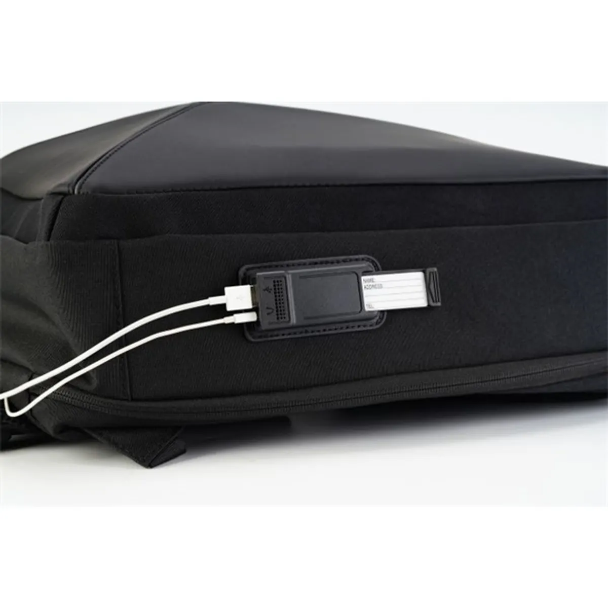 TOO BPAT008B156-USB Notebook hátizsák 15,6" fekete Poliészter, PVC #4