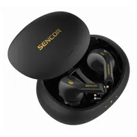 Sencor 35059309 SEP 560BT true wireless fülhallgató bluetooth 5.3 fekete 8 óra üzemidő