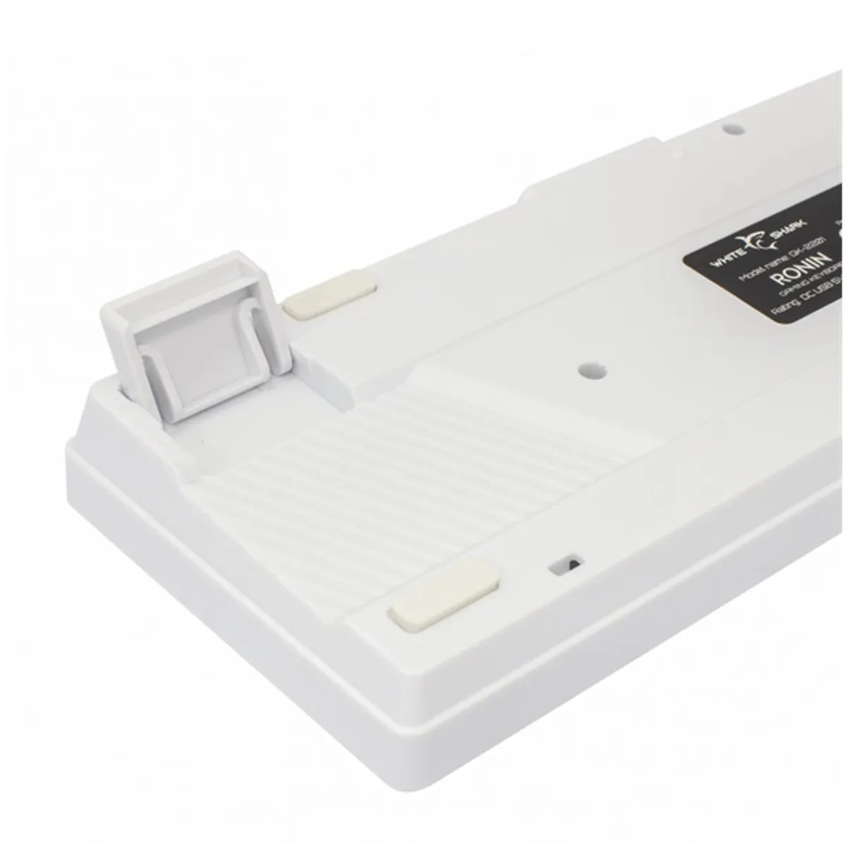 White Shark WS GK-2201W-HU Ronin 68 gombos kompakt magyar kiosztás Rainbow LED membrán kapcsoló USB 2.0 1.5 m kábel fehér #8