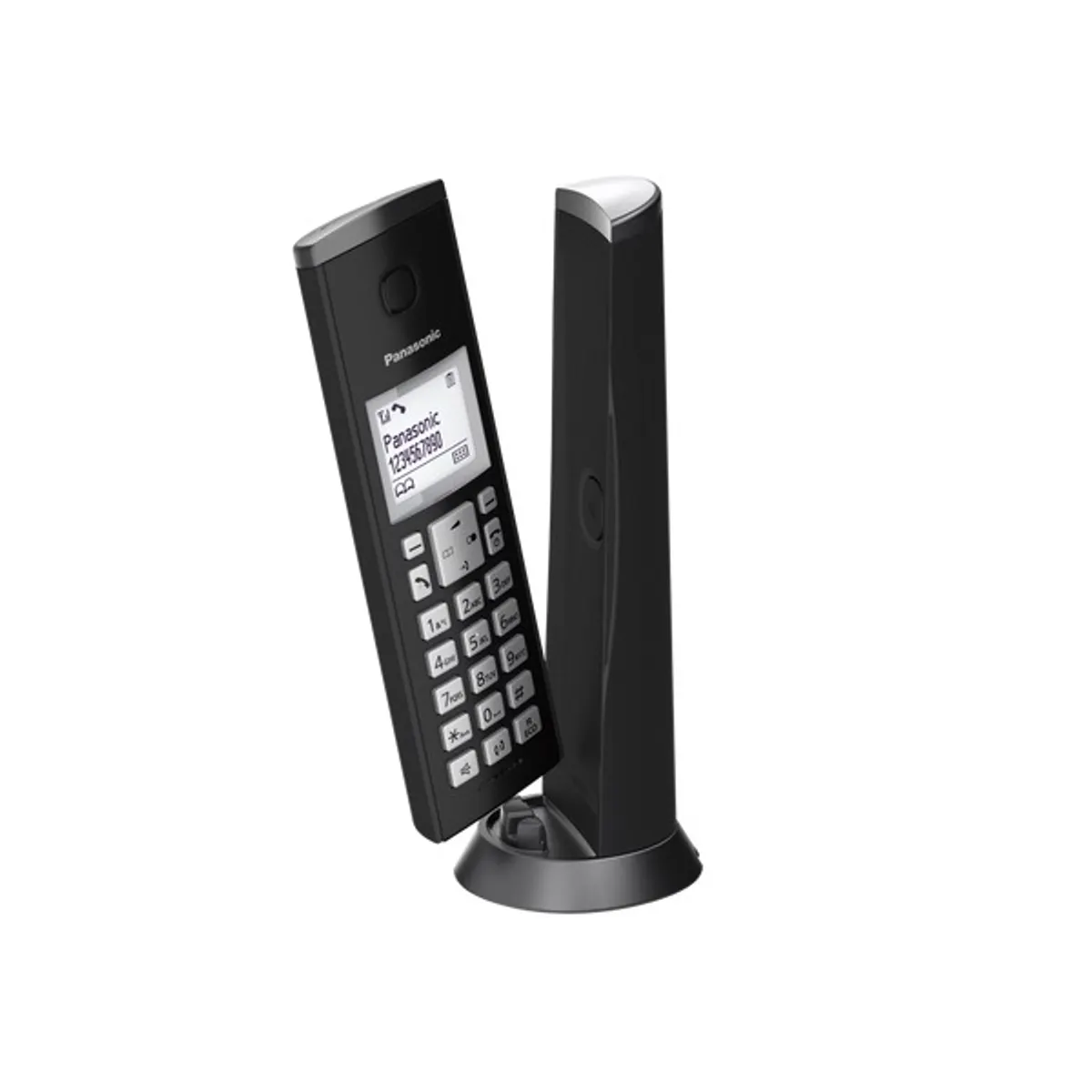 Panasonic KX-TGK210PDB PANDECT Fekete 1,5" kijelző Kihangosító Hívóazonosítás Beszélgetési idő 18 óra Készenléti idő 200 óra #1