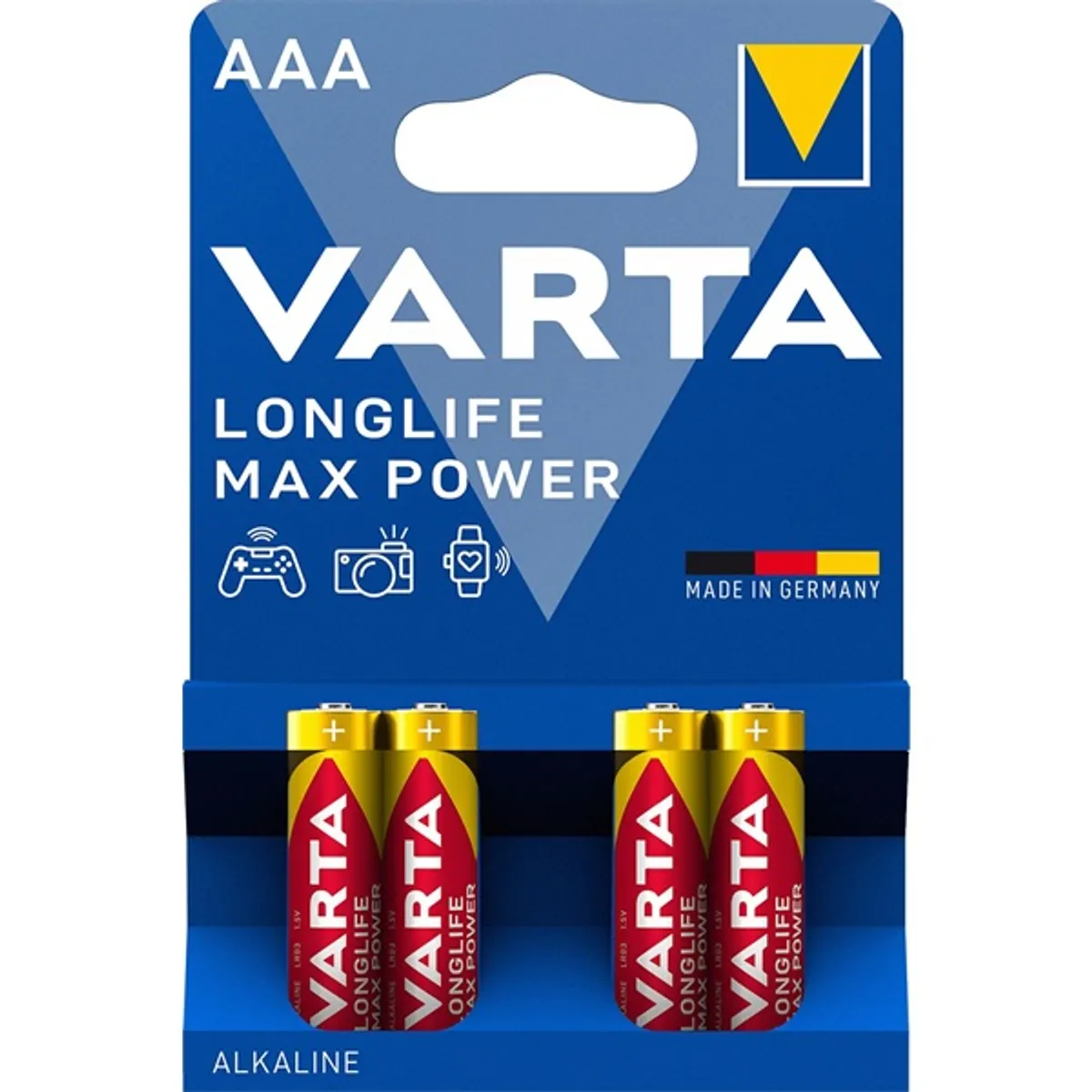 VARTA 4703101404 Max tech AAA alkáli ceruza elem 4 darab #2