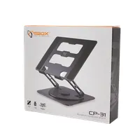 SBOX CP-31 Notebook állvány 360 fokban forgatható 5 kg alumínium szürke #7