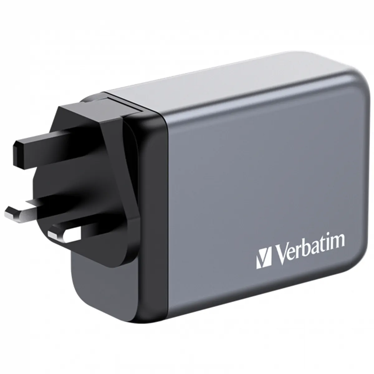 Verbatim 32205 GNC-240 GaN töltő 4-port USB-C PD USB-A QC 3.0 100-240V fekete #2