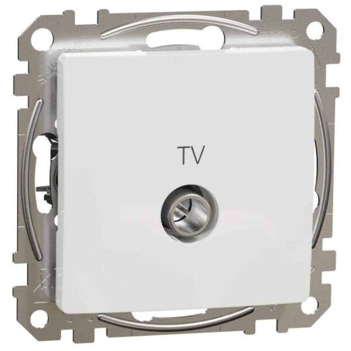 Schneider SDD111471 Sedna 4 dB fehér tv aljzat végzáró #1