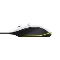 Trust 25066 GXT109W Felox fehér dpi 200-6400 6 gomb programozható rgb usb 2.0 vezetékes 150 cm #8