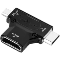 AudioQuest HDMACDAD HDMI átalakító Type A - Mini C és Micro D adapter