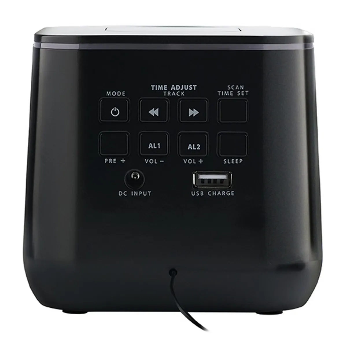 Thomson CR80 ébresztőóra és töltő DAB rádió FM USB töltő 1A 60 állomás memória duál ébresztő 3,5 mm aux bemenet #3