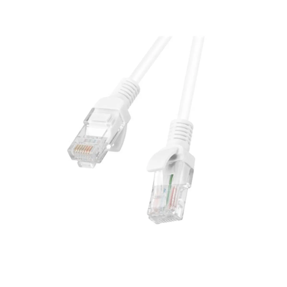 LANBERG PCU6-10CC-0200-W Cat6 UTP patch kábel 2 m fehér AWG26 250 MHz #1