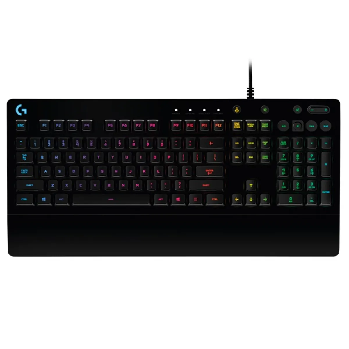 Logitech 920-010739 G213 Prodigy fekete rgb usb 1,8 m kéztámasz cseppálló #2