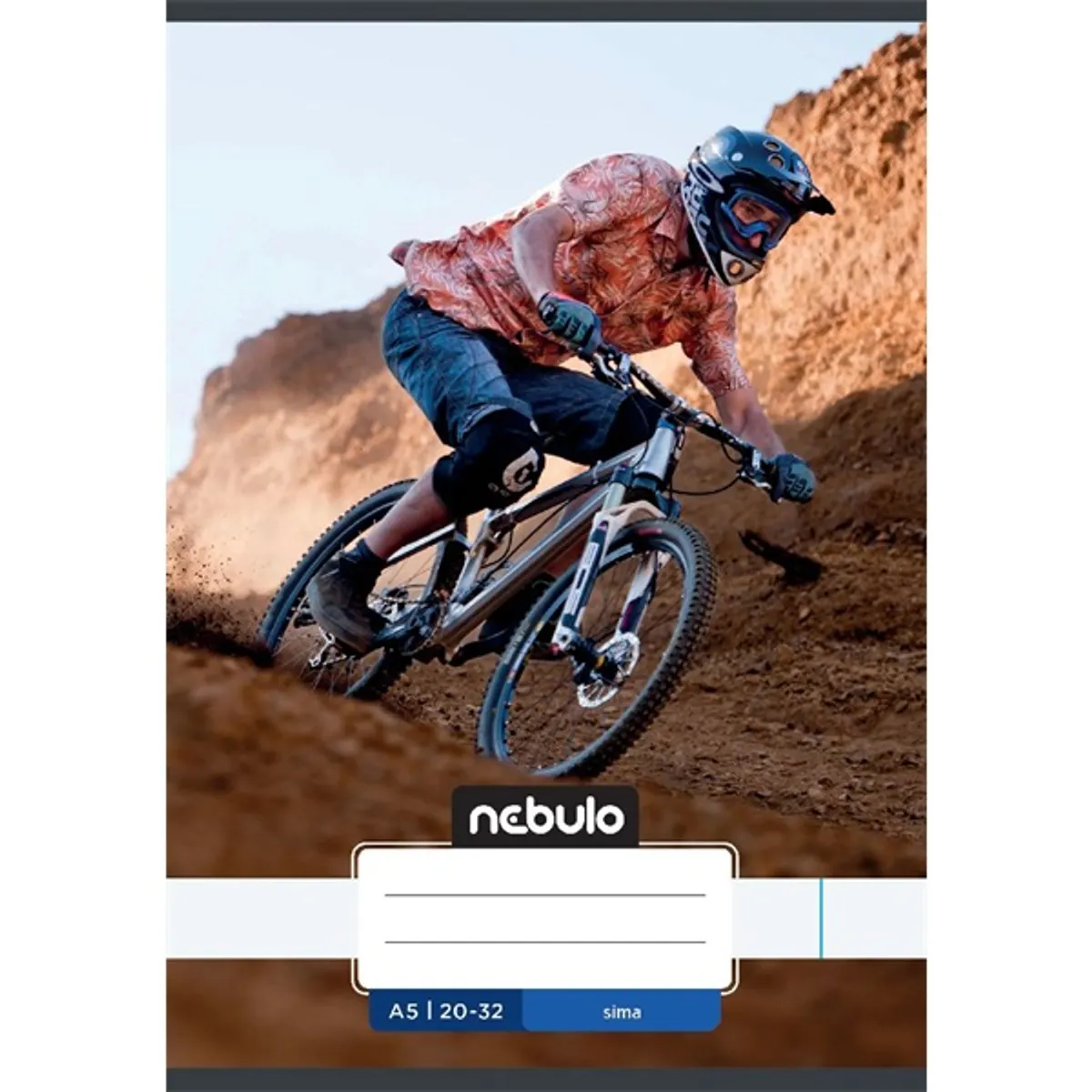 Nebulo SI-VM-A5 füzet sima A5 32 lap tűzött #1