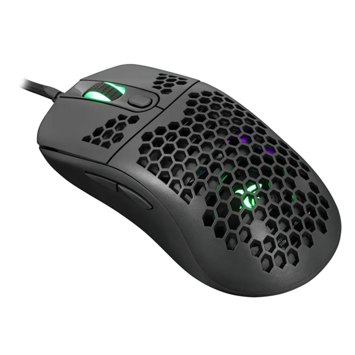 White Shark WS GM-5007B GALAHAD 6400 dpi fekete gamer egér USB 2.0 RGB 1,8 m #4