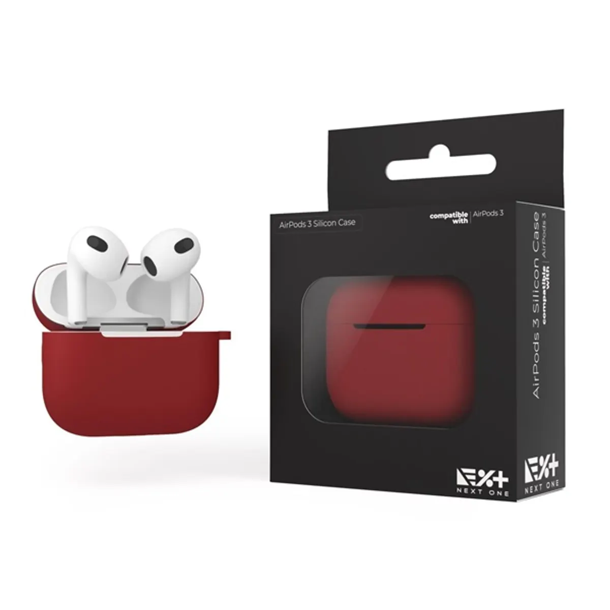 NEXTONE AP3-SIL-RED AirPods 3 védőtok piros #1