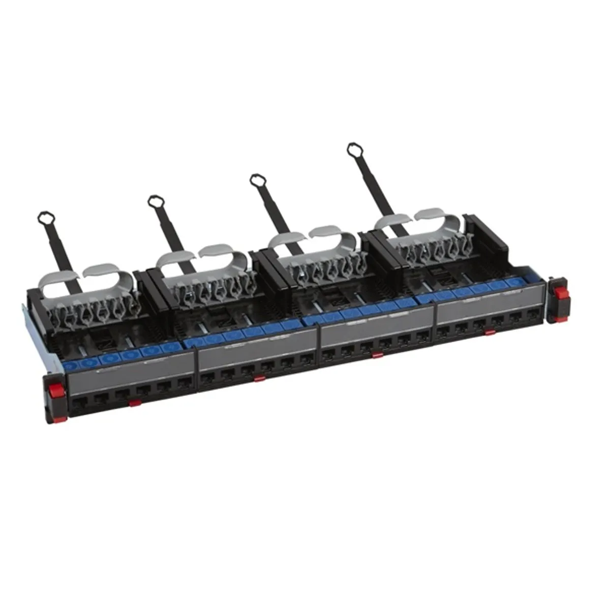 LEGRAND 033760 Patch panel 24xRJ45 Cat6 UTP 19" 1U LCS3 gyorscsatlakozós #1