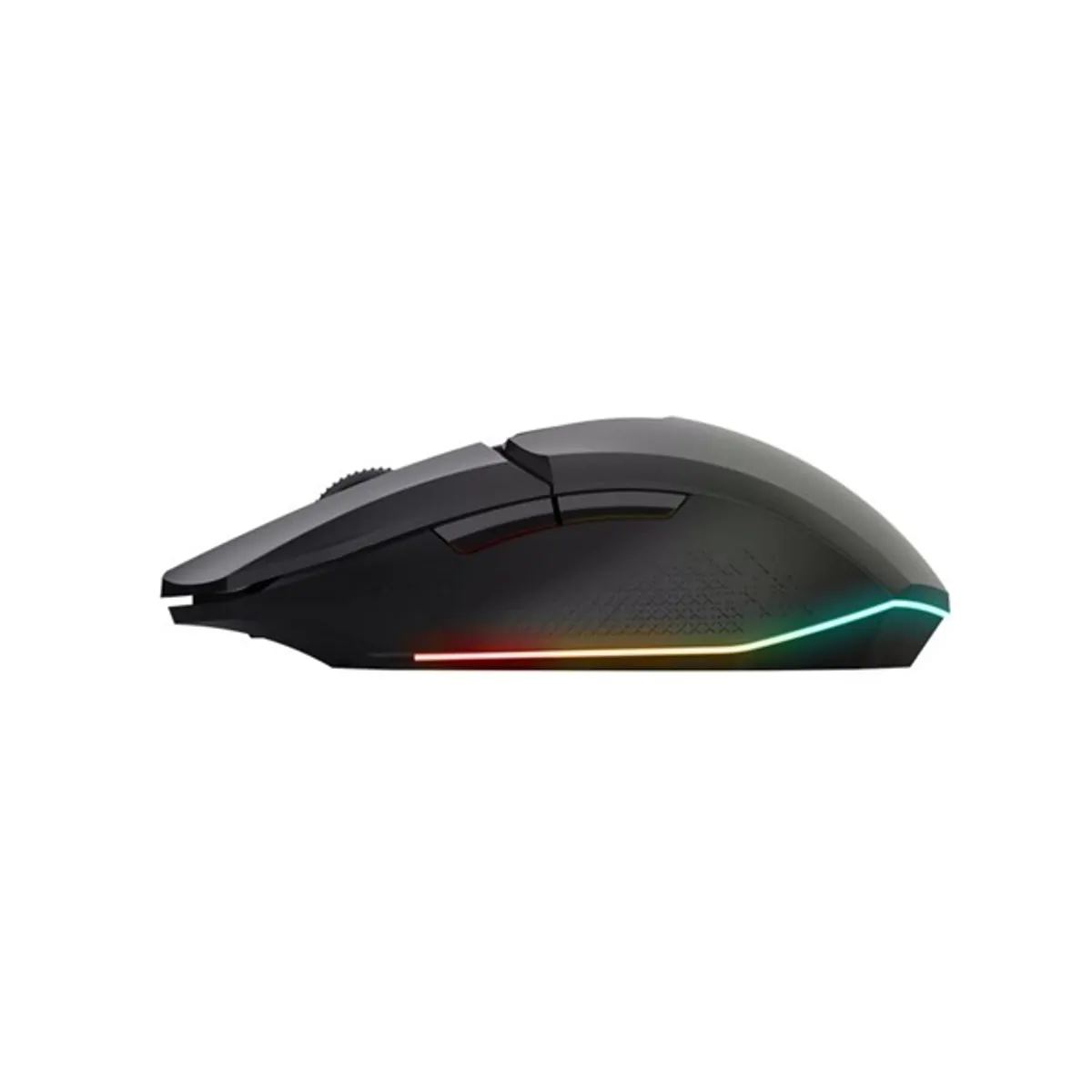 Trust 25037 GXT110 Felox optikai vezeték nélküli gamer egér 800-4800 dpi 2.4 GHz USB-C akkumulátor 6 gomb RGB #8