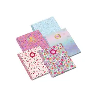AMBAR 27319094 Moonflower Cherry A4 80 lap kockás spirálfüzet #6
