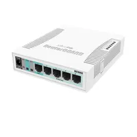MIKROTIK CSS106-5G-1S RB260GS 5x Gigabit Ethernet 1x SFP PoE bemenet SwOS