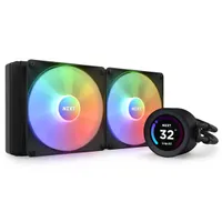 NZXT RL-KN28E-B1 Kraken Elite 280 fekete 2x140mm 400 mm cső lcd 2.36"