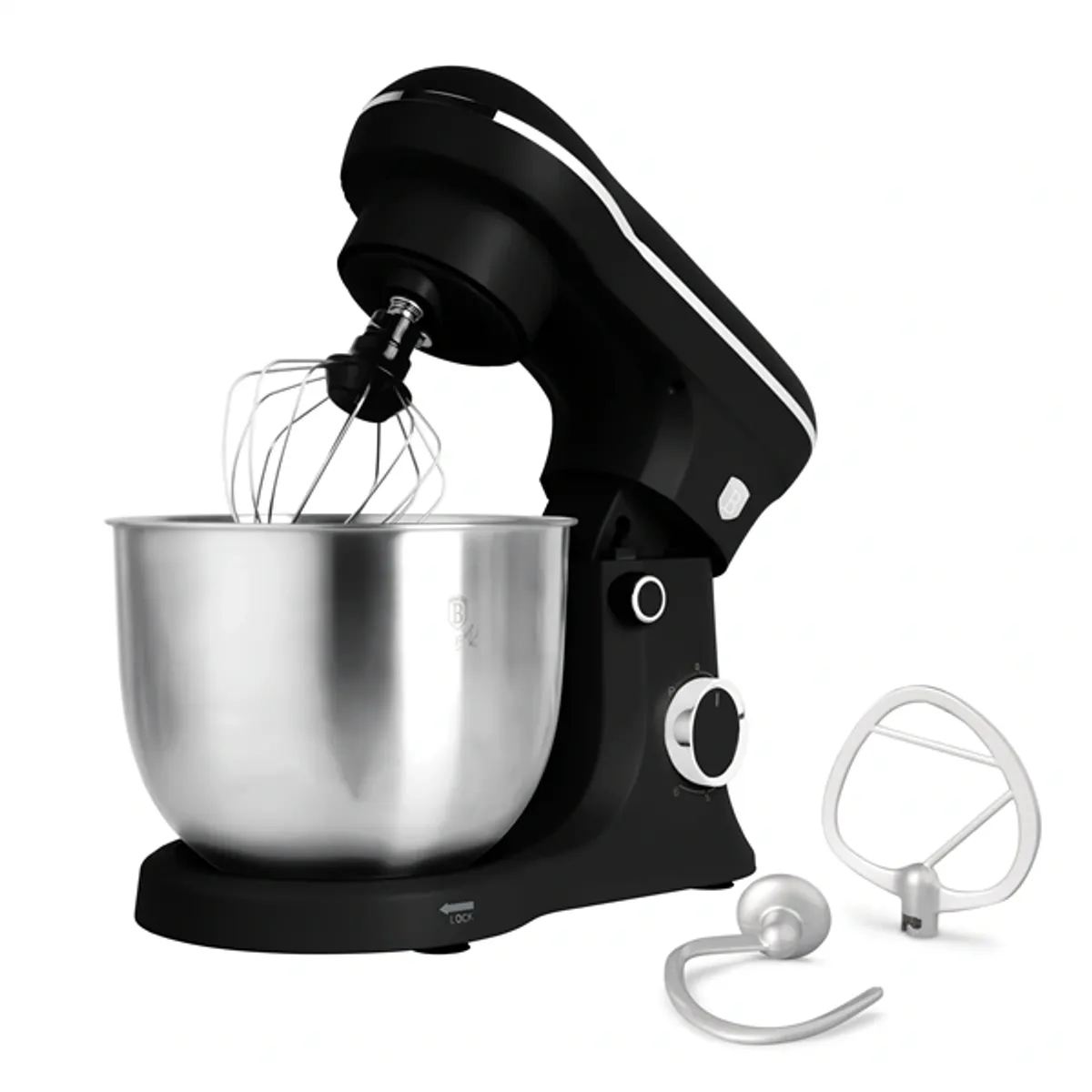 Berlinger Haus BH/9773 Konyhai robotgép 1500 W dagasztó habverő 5 L rozsdamentes tál 6 fokozat #1