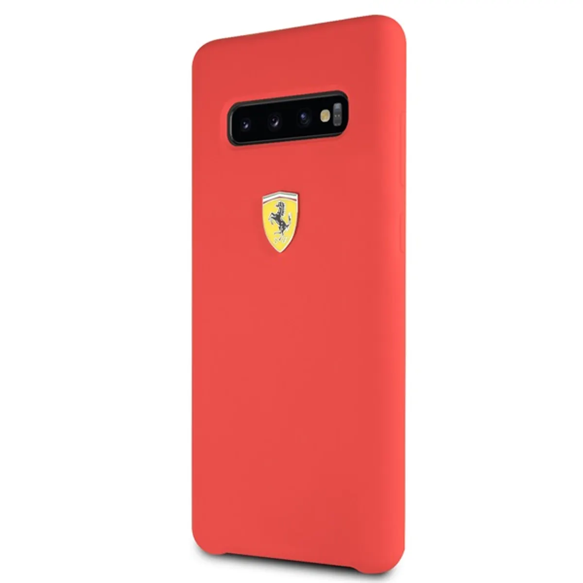 Ferrari FESSIHCS10PRE SF piros szilikon hátlap Galaxy S10 Plus #2