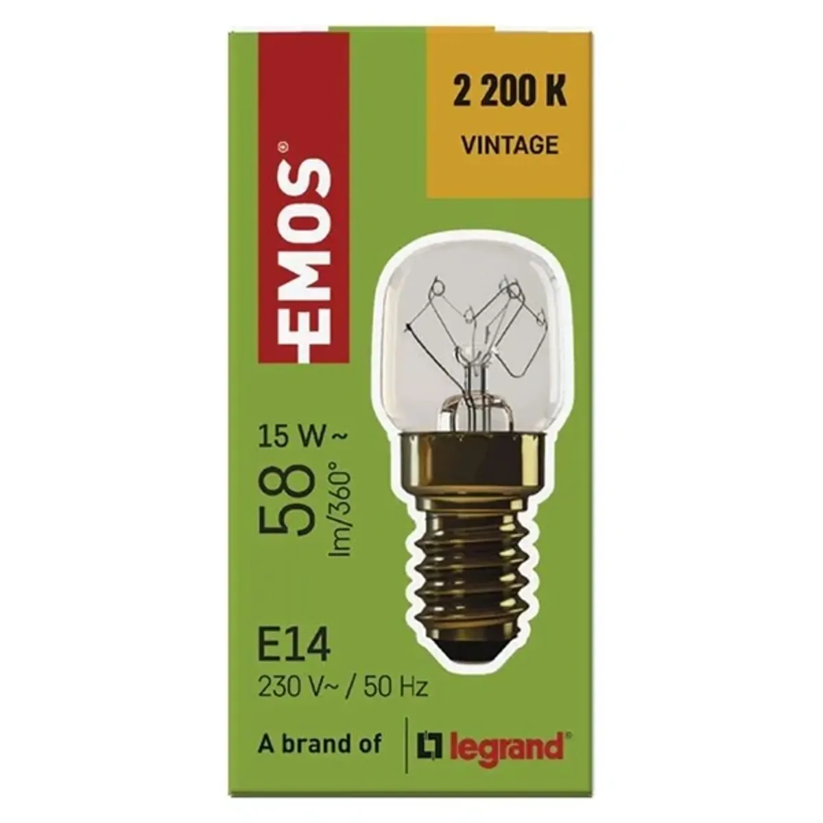 Emos Z6915 Sütő izzó E14 15W 580 lm G #2