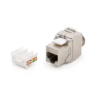 KELINE KEJ-C6-S-TL Giga+ Toolless Keystone Jack 1xRJ45s Cat6 árnyékolt #1