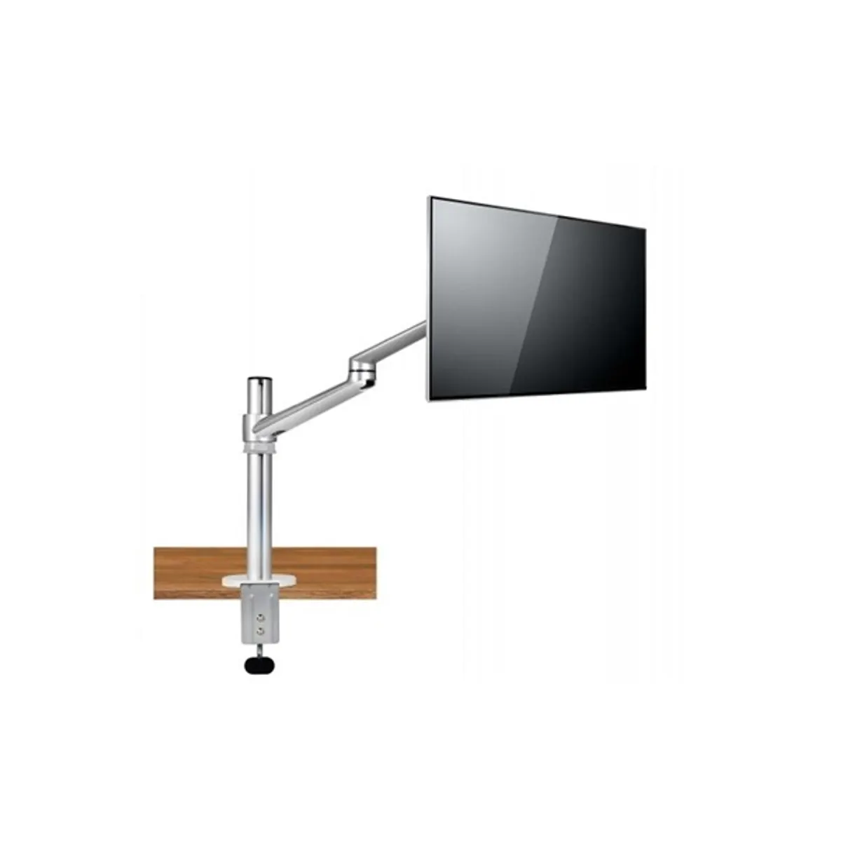 SPIRE CG-UGOL-1S asztali monitor tartó Alumínium Ezüst 9 kg 27" forgatható 360 billenthető 180 Magasság max 410 mm min 80 mm VESA 75x75;100x100 1 db #1