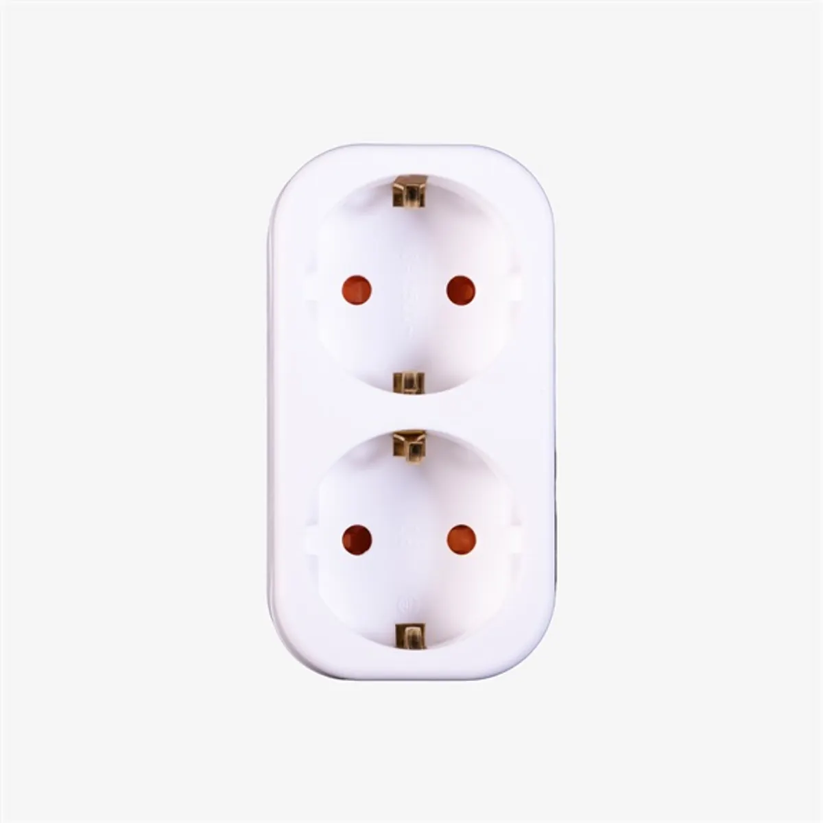 Too ADW-200 dupla schuko fehér fali adapter #1