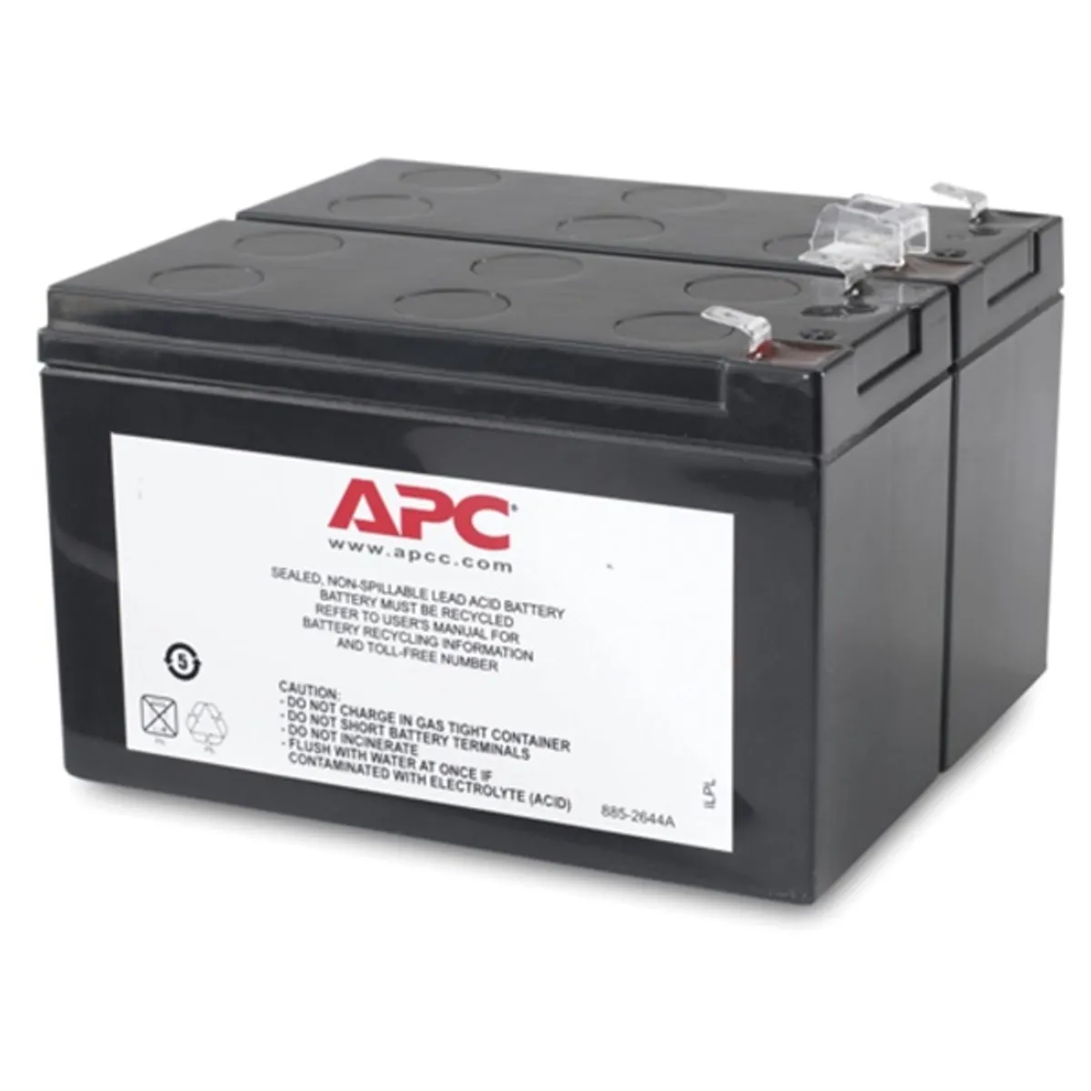 APC APCRBC113 csere akkumulátor VRLA zárt ólom 6,8 kg 133x152x210 mm #1