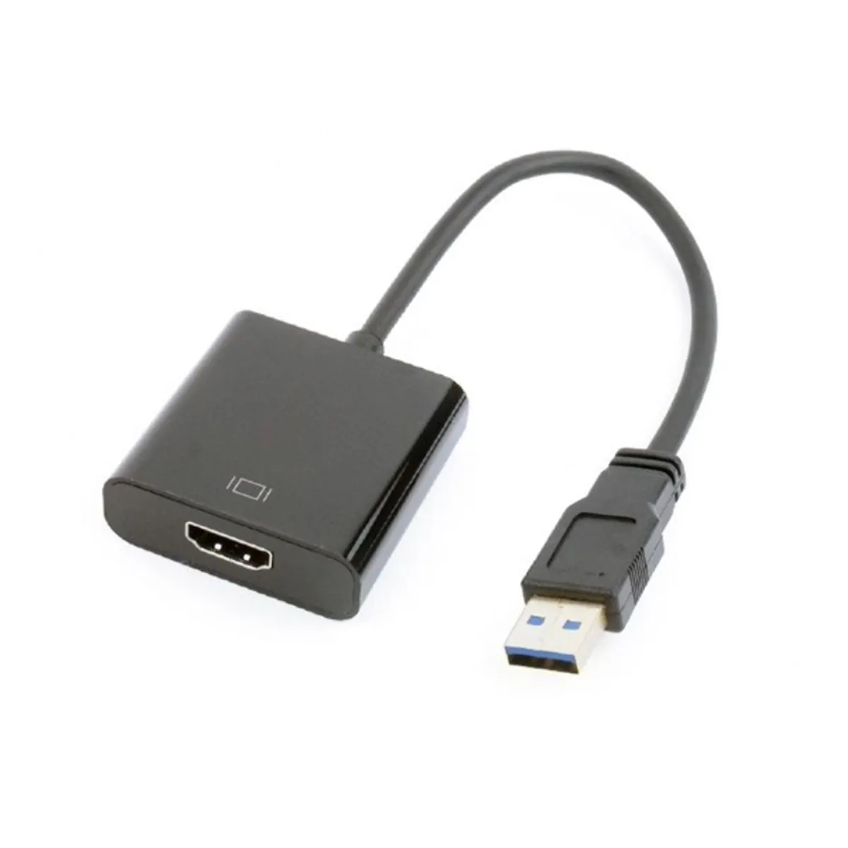 GEMBIRD A-USB3-HDMI-02 USB 3.0 - HDMI adapter Fekete 15 cm #1