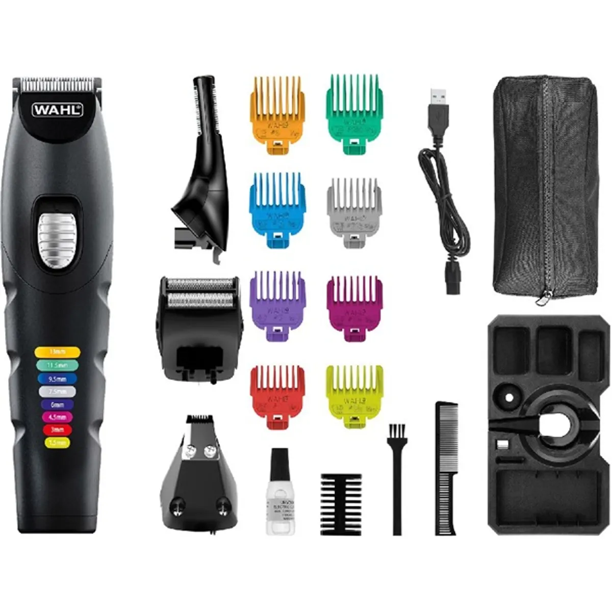 WAHL 7700000052 Color Trim Advanced testszőrnyíró Li-ion akku 0,5-13 mm 9 hosszbeállítás 4 pengés mosható gyorstöltés #4