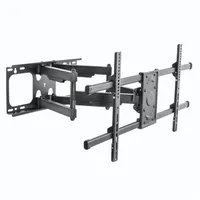 Home LCDH 31 Full Motion fekete fali konzol 37"-90" 75 Kg VESA 200x200;300x300;400x200;400x400;600x400;800x400 1 db billenthető