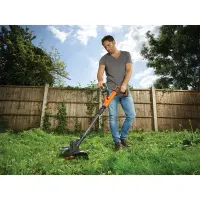 Black and Decker STC1840PC-QW Fűszegélynyíró PowerCommand 18V Li-Ion automatikus száladagoló #3