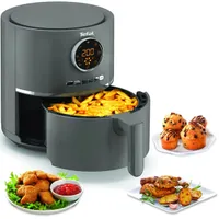 TEFAL 7211004635 Ultra Fry 4,2 L 1630 W szürke kijelzővel kivehető edény #1
