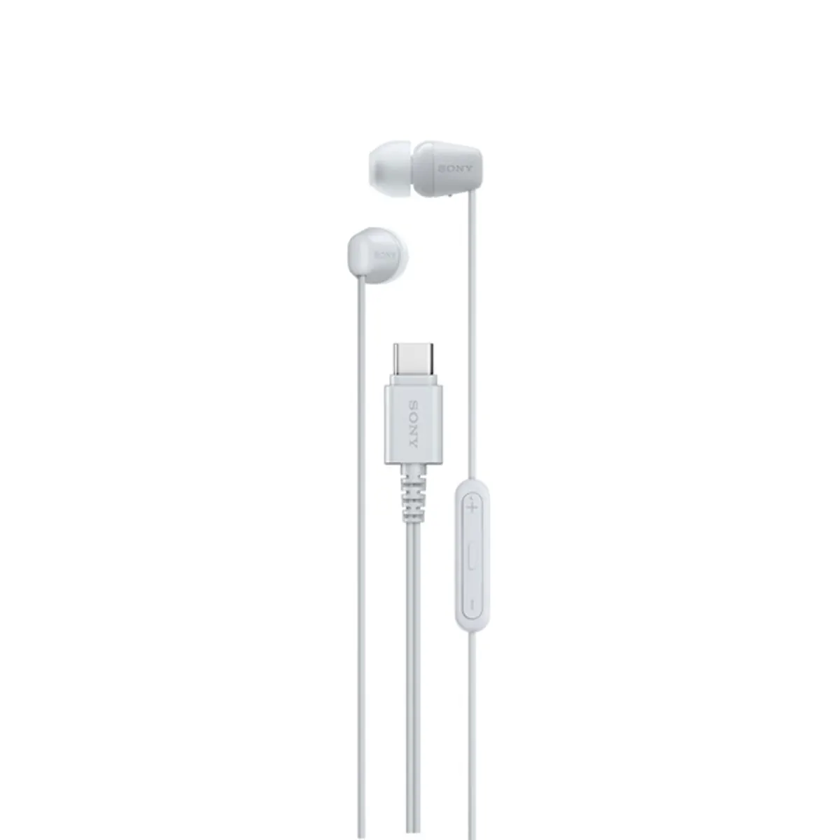 Sony IEREX15CW.CE7 USB Type-C vezetékes mikrofonos fülhallgató fehér 120 cm hangerőszabályzóval #1