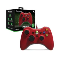 HYPERKIN M01368-RD Xenon piros vezetékes kontroller Windows 10 és Windows 11 Xbox Series X és S Xbox One PC 15 gombos